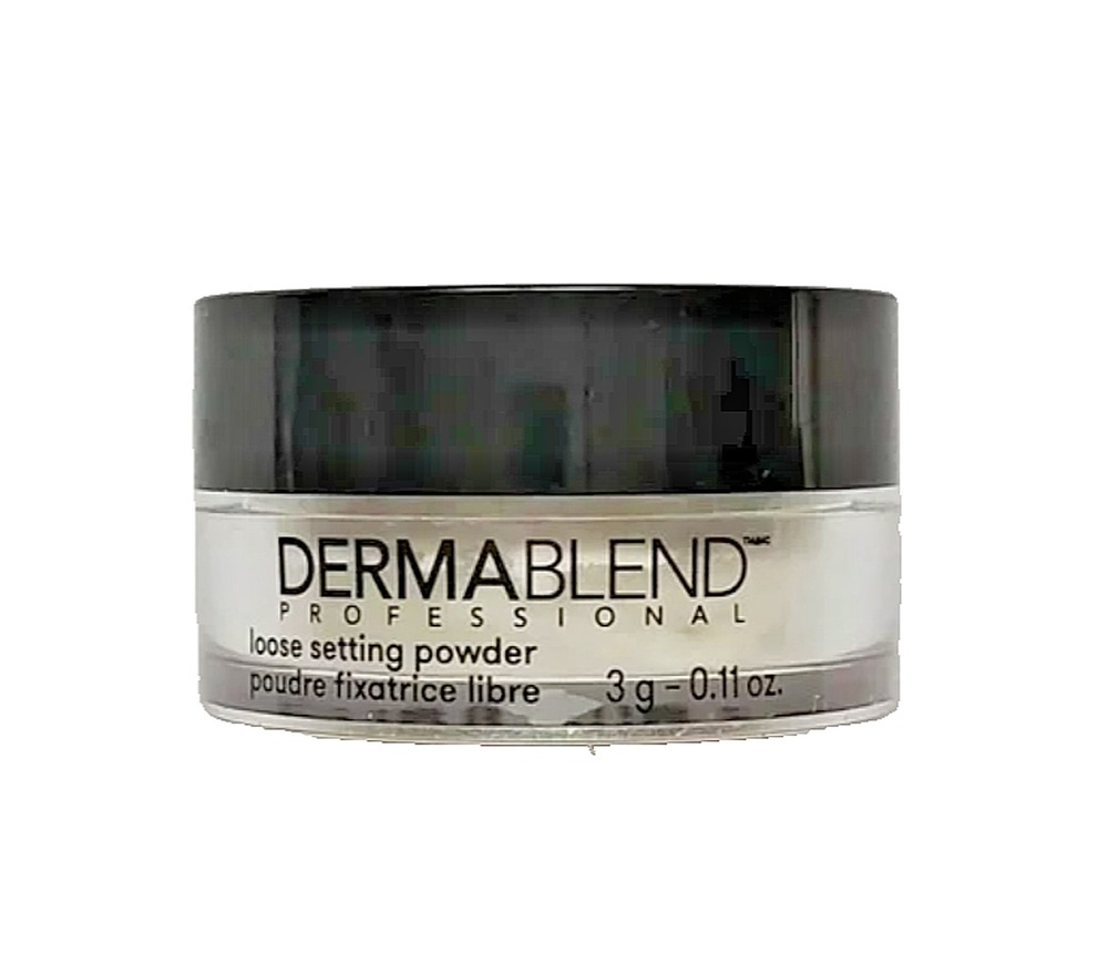 Dermablend Setting Powder Loose Original Translucent - Travel 0.11 oz 3g - New
